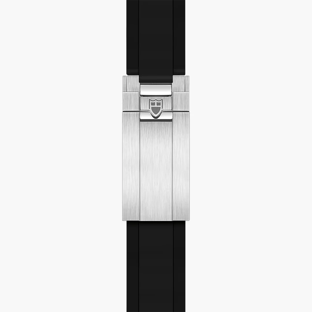 Black Bay 54 Series Heritage Diver - 37mm Black Dial with High-Performance Rubber Strap - Image 2