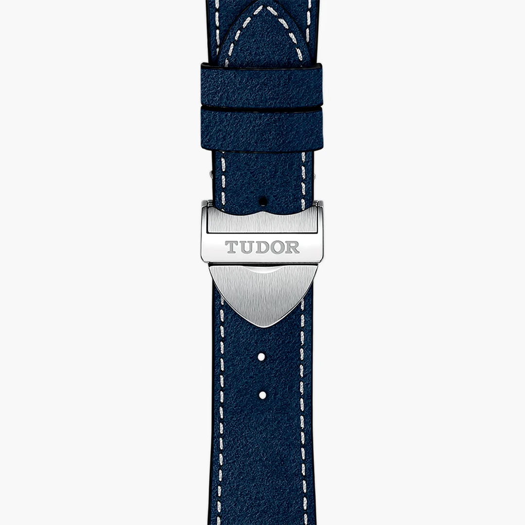 Black Bay 58 Series Navy Blue 39mm Heritage Diver - Blue Soft-Touch Strap - Image 2