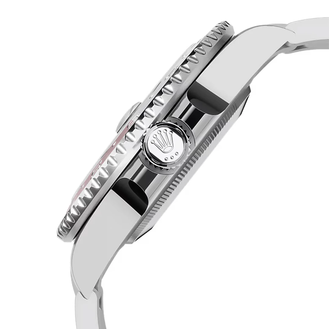 GMT-Master II 40mm Red and Blue Ceramic Bezel Jubilee Bracelet Travel Style Watch - Image 2